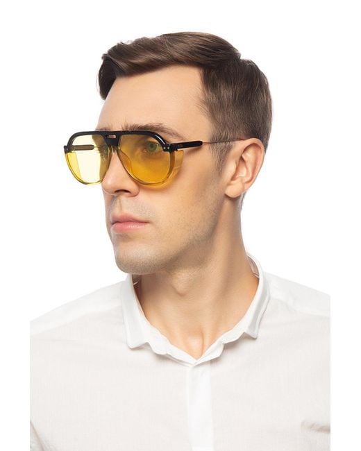 Dior club 3 Sunglasses in Yellow for Men Lyst