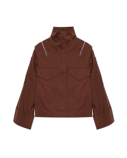 AllSaints Brown "Leighton" Jacket