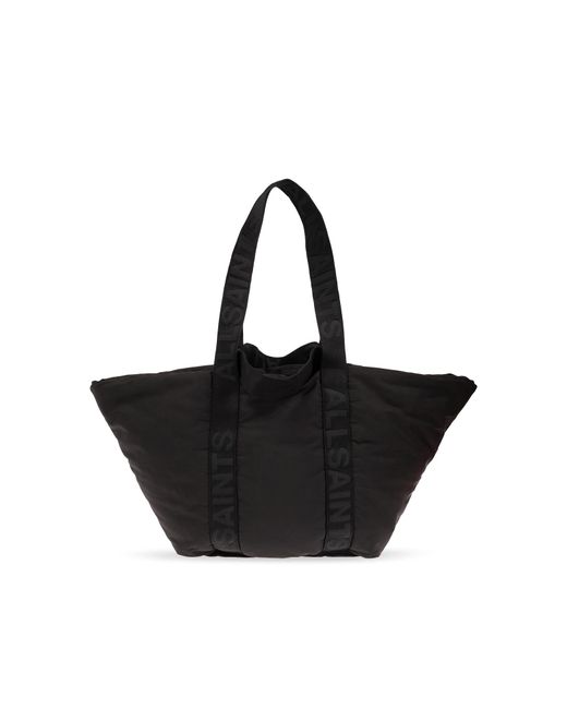 AllSaints Black 'esme' Shopper Bag,