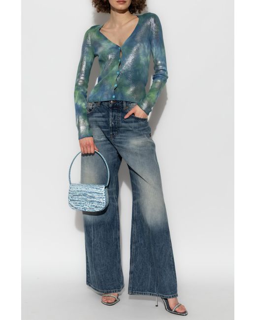 DIESEL Green Cardigan M-Isotta