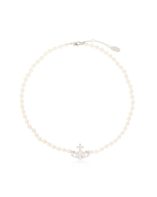 Vivienne Westwood Black 'Olympia' Necklace