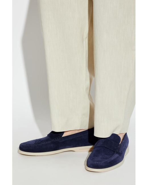 Bally Blue 'Sullivan' Loafers Shoes for men
