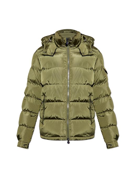 Moncler Green Down Jacket "Maya" for men