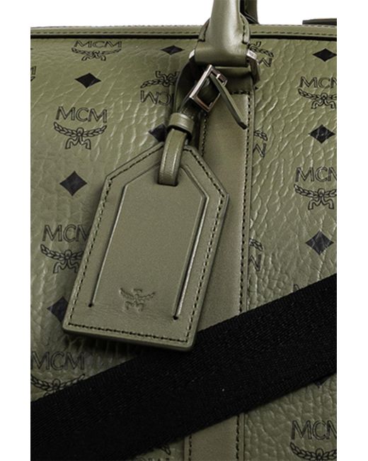MCM Green 'Ottomar' Bag for men