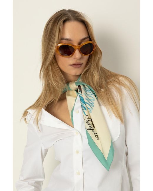 Jacquemus Yellow Sunglasses
