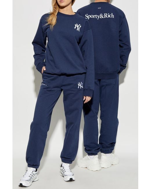 Sporty & Rich Sweatshirt From The 47 & The New York Yankees