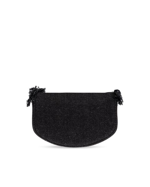 Ganni Black Shoulder Bag 'Apo-G Mini'