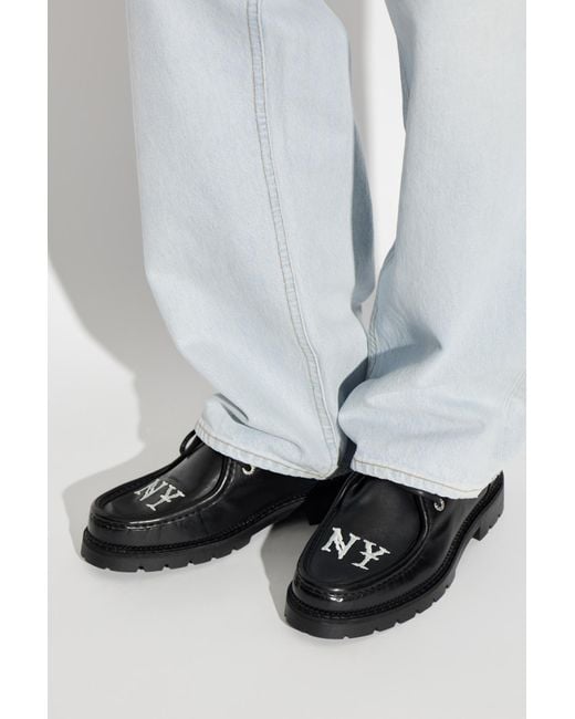 Duke & Dexter Black 'Moby' Shoes for men
