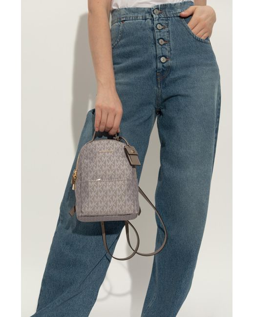 MICHAEL Michael Kors Gray Backpack "Sable"