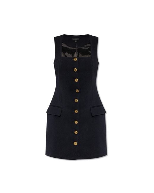 Rag & Bone Black Mariana Dress