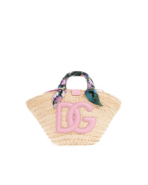 Dolce & Gabbana Pink 'small Kendra' Handbag,