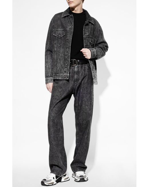 Dolce & Gabbana Black Denim Jacket for men