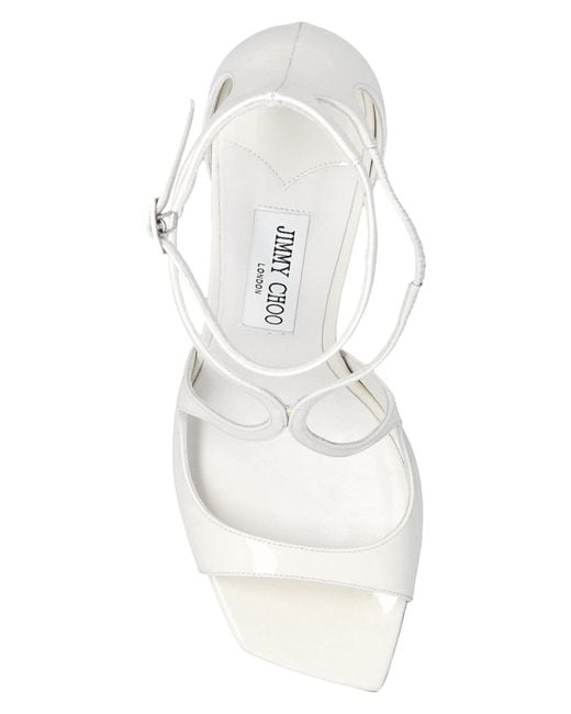 Jimmy Choo Multicolor 'Azia' Heeled Sandals