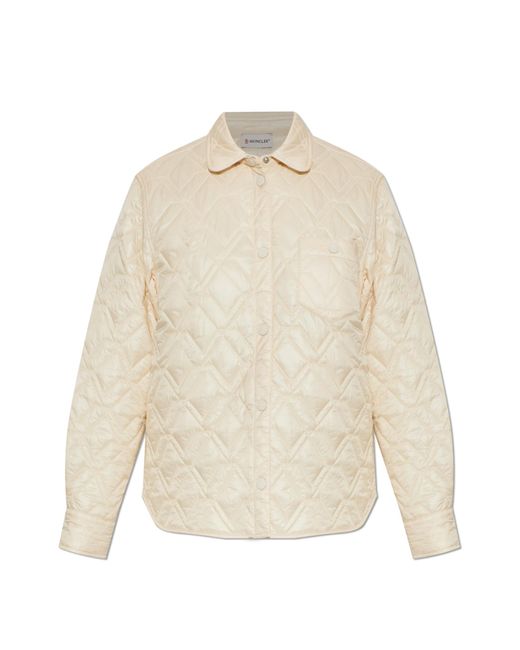 Moncler Natural Quilted Shirt