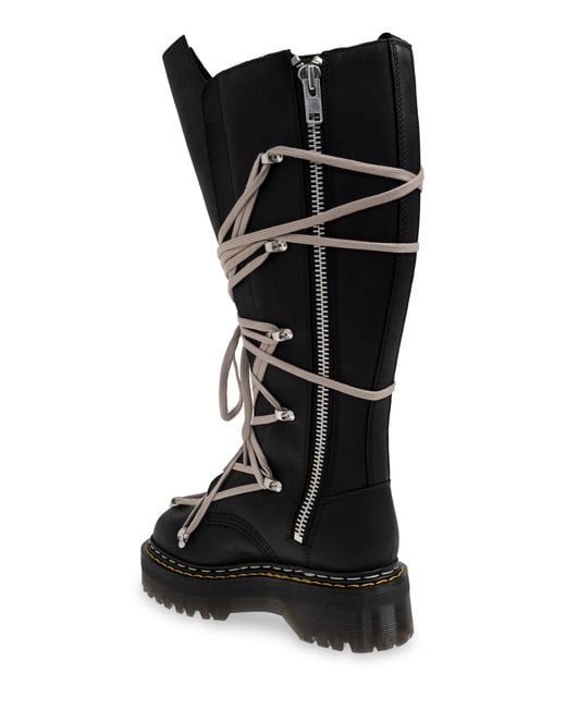 Rick Owens Black Drkshdw X Dr Martens Sea
