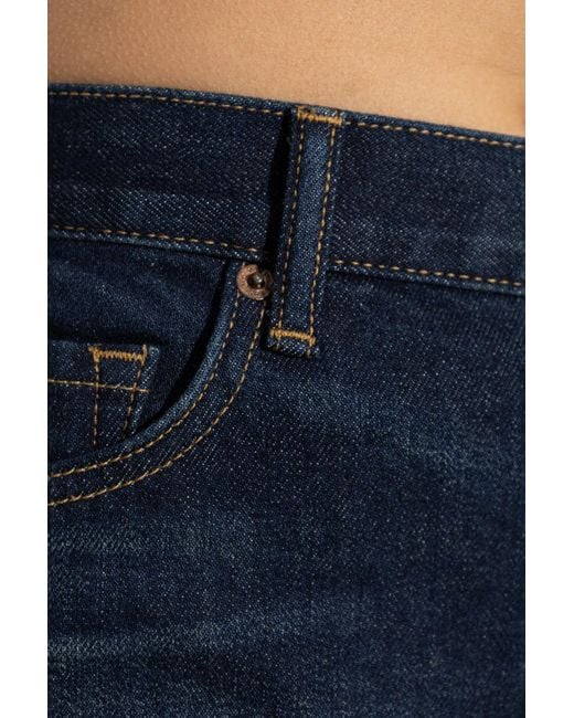 Tom Ford Blue Jeans With Abrasions