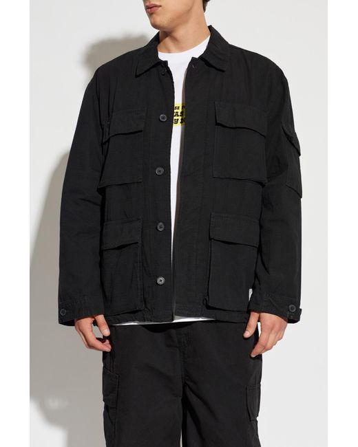Carhartt Black "Manderson" Jacket for men