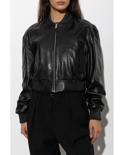 Arma Black Leather Jacket 'Hannan'