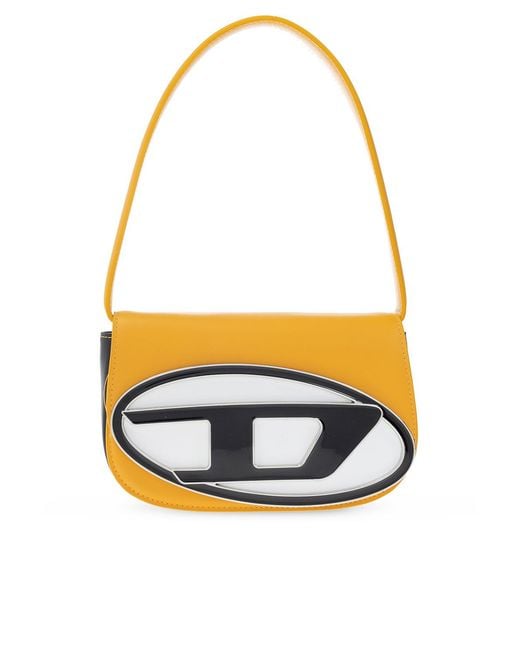 DIESEL Yellow '1Dr' Shoulder Bag
