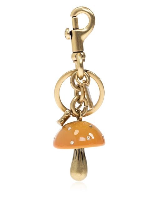 COACH Metallic Keyring