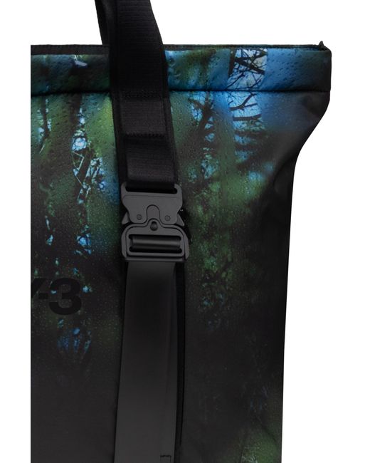 Y-3 Black Shopper Type Bag