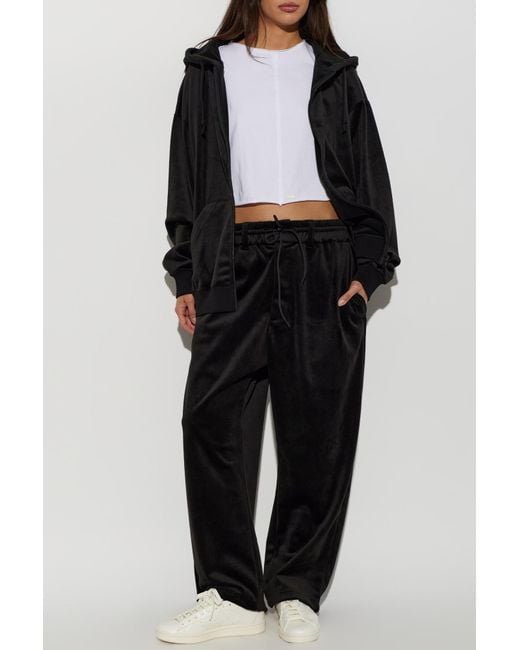 Y-3 Black Velvet Sweatshirt