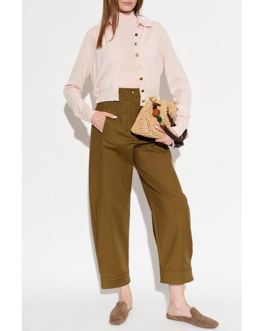 Sportmax White Sleeveless Sweater 'Eschimo'