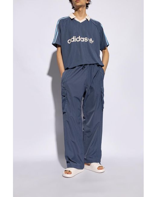 Adidas Originals Blue ‘Adilette Ayoon’ Slides for men