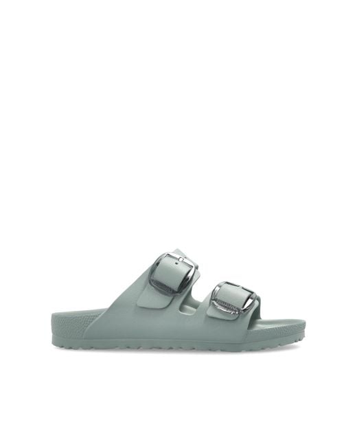 Birkenstock Green 'Arizona Big Buckle Eva' Sandals
