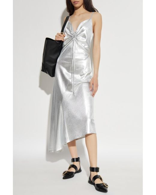 AllSaints White Strappy Dress Alexia