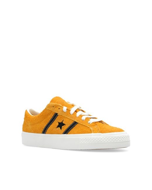 Converse Orange 'one Star Academy Pro' Sneakers, for men
