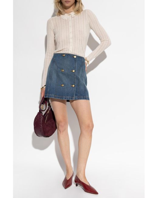 Ulla Johnson White Top "Lottie"