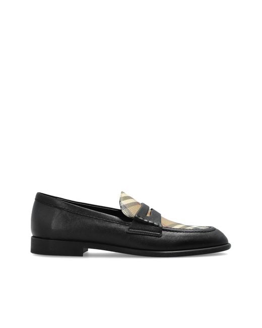 Burberry Black 'Opal' Loafers