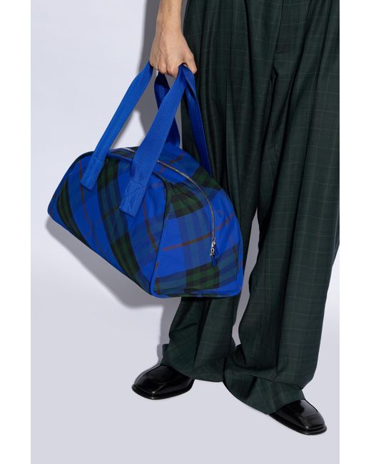 Burberry Blue Handbag for men