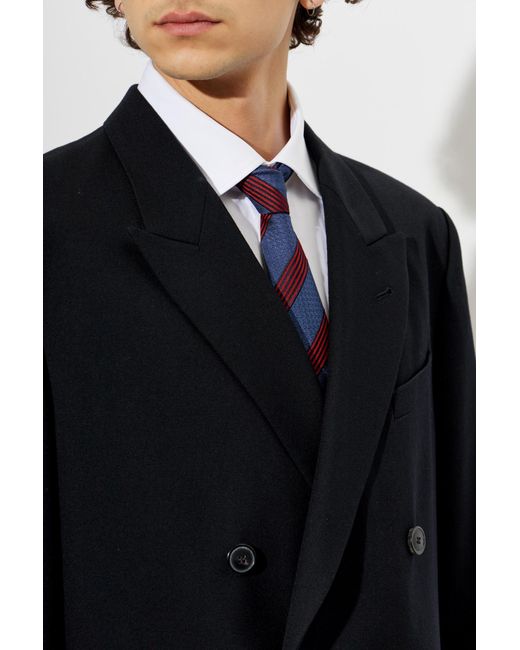 Ferragamo Blue Silk Tie for men