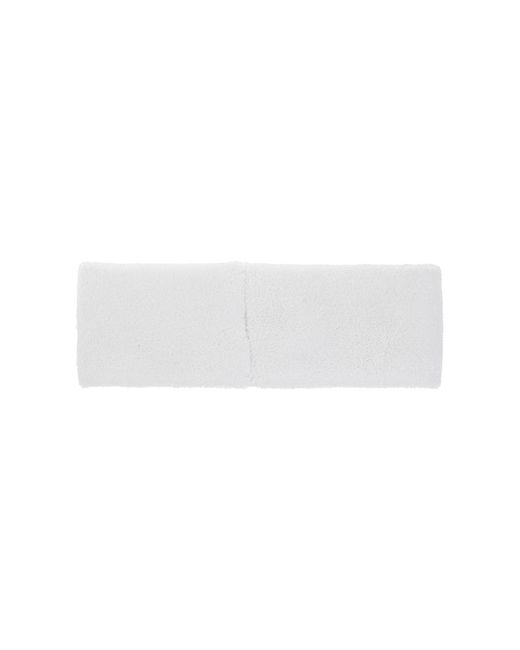 Lacoste White Headband for men
