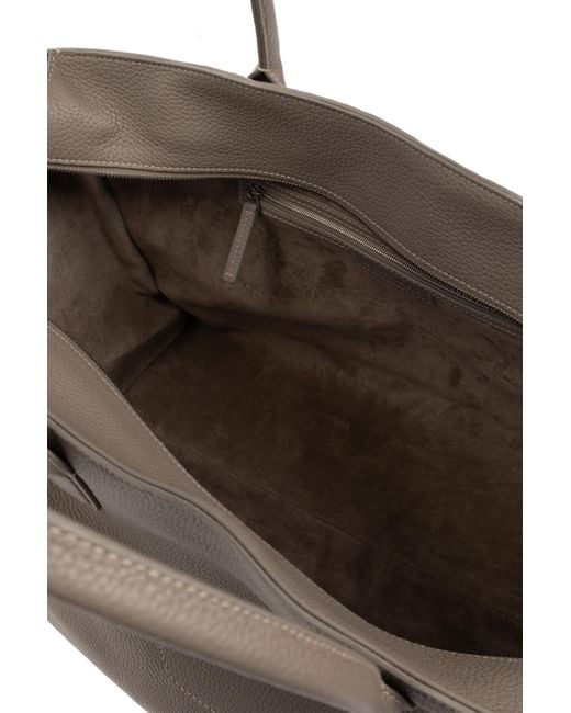 Bottega Veneta Gray "Cabat Large" Carry-On Bag for men