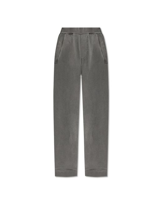 DSquared² Gray Sweatshirt With A Vintage Effect