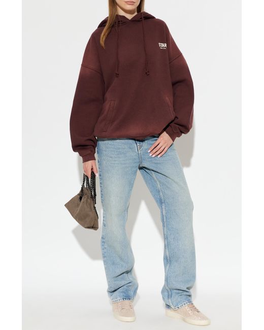 Golden Goose Deluxe Brand Red Hoodie