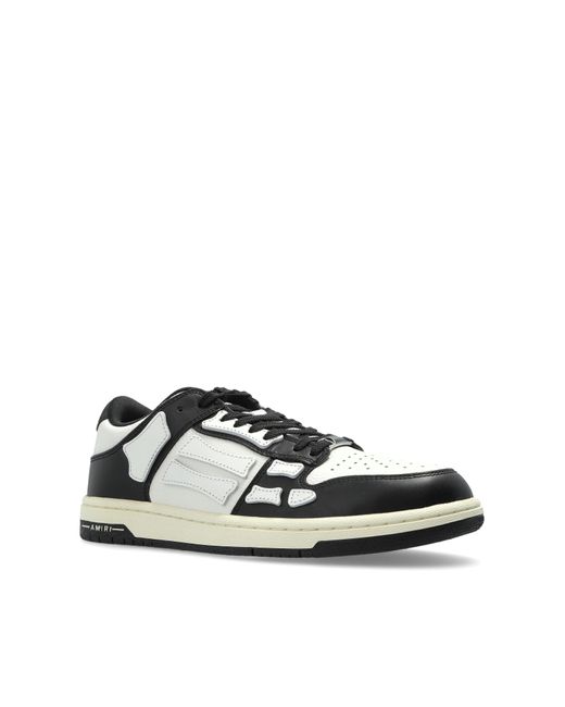 Amiri White Sports Shoes "Skel Top Low"