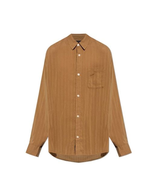 AllSaints Natural "Carlyle" Shirt for men