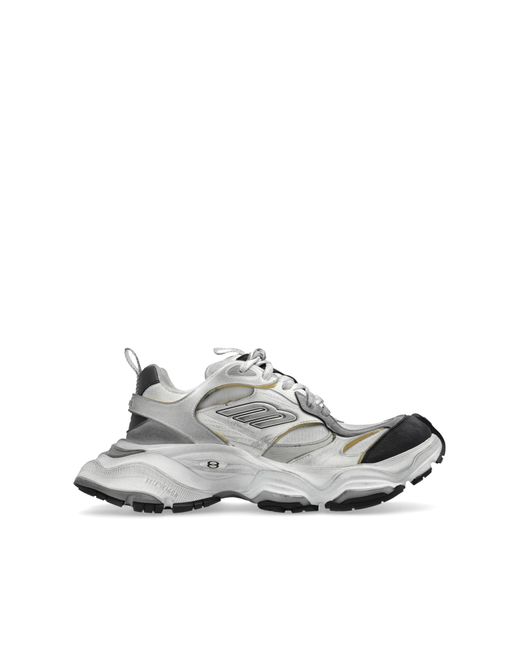 Balenciaga Gray ‘Cargo’ Sports Shoes for men