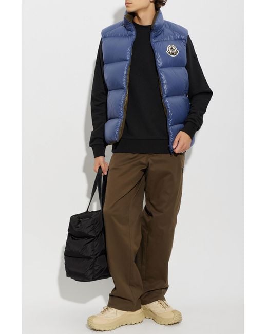 Moncler Black Sweatshirt With Patch for men