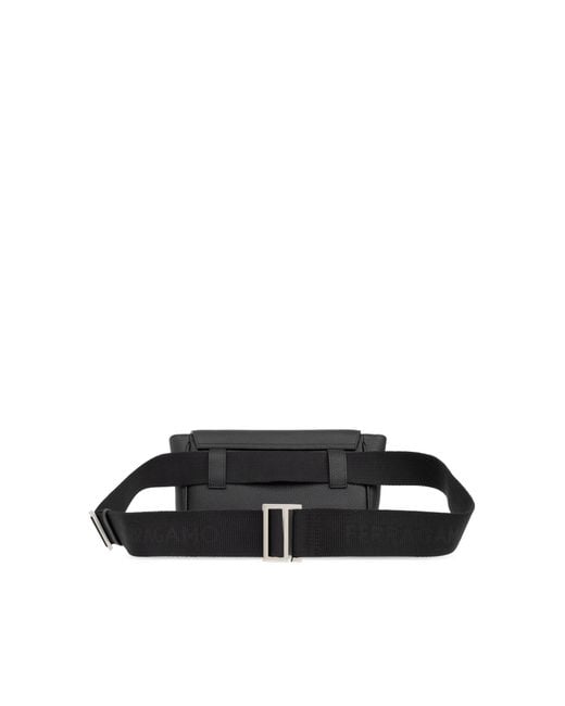 Ferragamo Black Belt Bag 'florence', for men