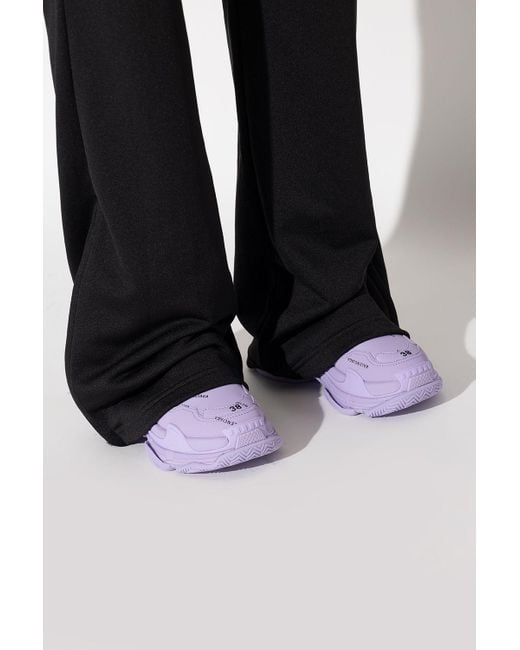 Balenciaga 'triple S' Sneakers in Purple | Lyst