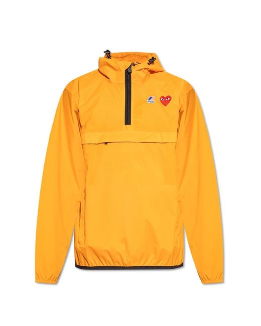 COMME DES GARÇONS PLAY Orange Comme Des Garçons X K-Way