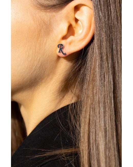 raf simons metallic silver