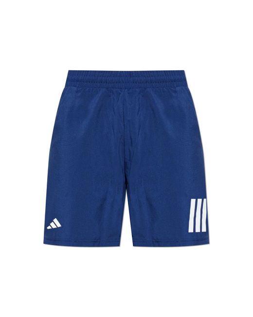 Adidas Originals Blue Logo Shorts for men