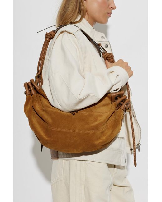 Isabel Marant Brown "Maia Medium" Bag