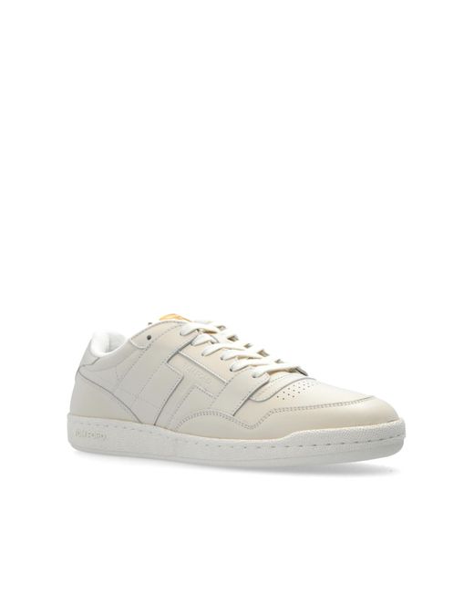 Tom Ford White Sports Shoes for men